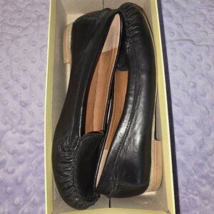 Lucky Brand Black Leather Loafers – Women’s 8.5M